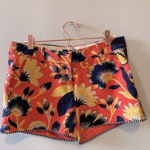 J. Crew print shorts Sz. 2